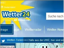 Sites similar to wetter24.de