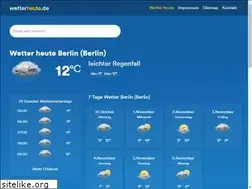 Sites similar to wetterheute.de