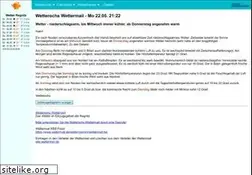 Sites similar to wettermail.de
