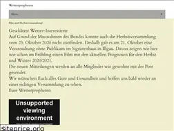 Sites similar to wetterpropheten.ch