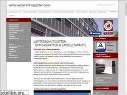 Sites similar to wetterschutzgitter.com