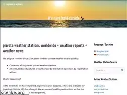Sites similar to wetterstationen-online.de