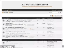 Sites similar to wetterstationsforum.info