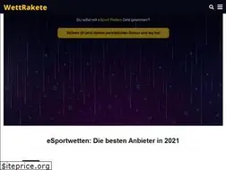 Sites similar to wettrakete.com
