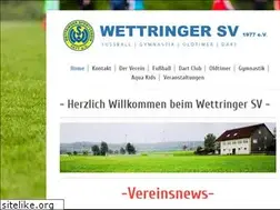 Sites similar to wettringer-sv.de