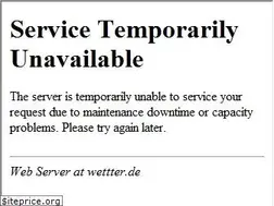 Sites similar to wettter.de