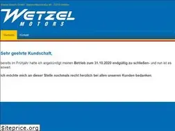 Sites similar to wetzel-motors.de