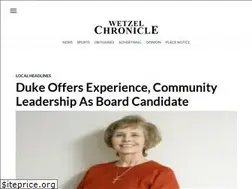 Sites similar to wetzelchronicle.com
