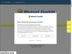 Sites similar to wetzelgmbh.de