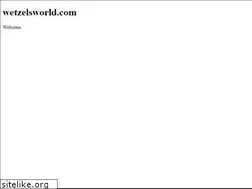 Sites similar to wetzelsworld.com