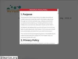 Sites similar to weverify.eu