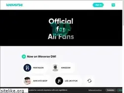 Sites similar to weverse.io