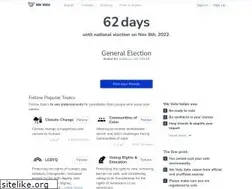 Sites similar to wevote.us