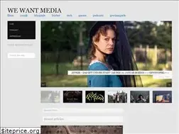 Sites similar to wewantmedia.de