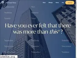 Sites similar to wewantmore.org