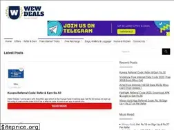 Sites similar to wewdeals.com