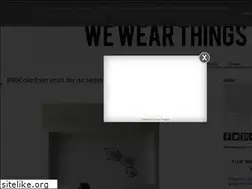 Sites similar to wewearthings.blogspot.com