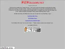 Sites similar to wewilliams.net