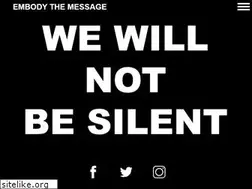 Sites similar to wewillnotbesilent.net