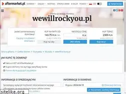 Sites similar to wewillrockyou.pl