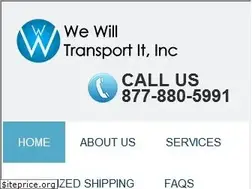 Sites similar to wewilltransportit.com