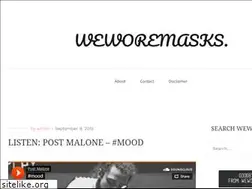 Sites similar to weworemasks.com