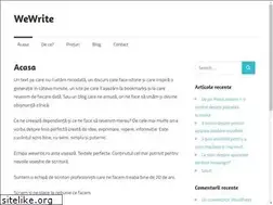 Sites similar to wewrite.ro