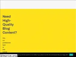 Sites similar to wewriteblogposts.com