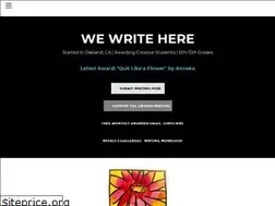Sites similar to wewritehere.com