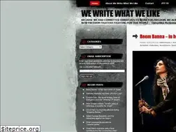 Sites similar to wewritewhatwelike.com
