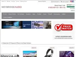 Sites similar to weybridge-audio.co.uk