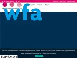 Sites similar to wfa.de