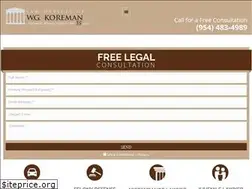 Sites similar to wgkoreman-esq.net