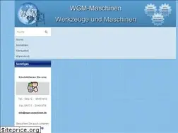 Sites similar to wgm-maschinen.de
