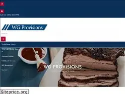 Sites similar to wgprovisions.com