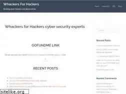 Sites similar to whackersforhackers.com