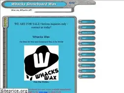 Sites similar to whackswax.com