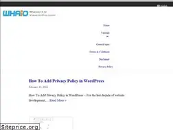 Sites similar to whaio.com