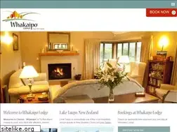 Sites similar to whakaipolodge.co.nz