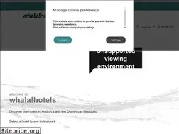 Sites similar to whalahotels.com