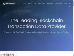 Sites similar to whale-alert.io