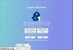 Sites similar to whalebot.io