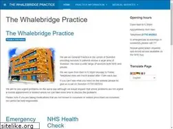 Sites similar to whalebridge.nhs.uk