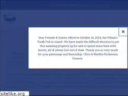 Sites similar to whalestoothpub.com