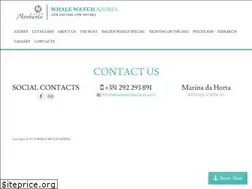 Sites similar to whalewatchazores.com