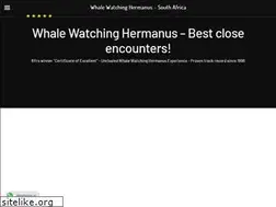 Sites similar to whalewatchingsa.co.za