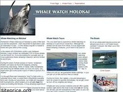 Sites similar to whalewatchmolokai.com
