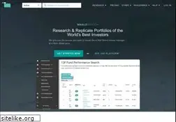 Sites similar to whalewisdom.com