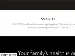 Sites similar to whaleysrx.com