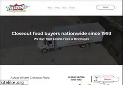 Sites similar to whamfoods.com